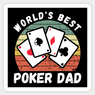 Poker Dad Sticker